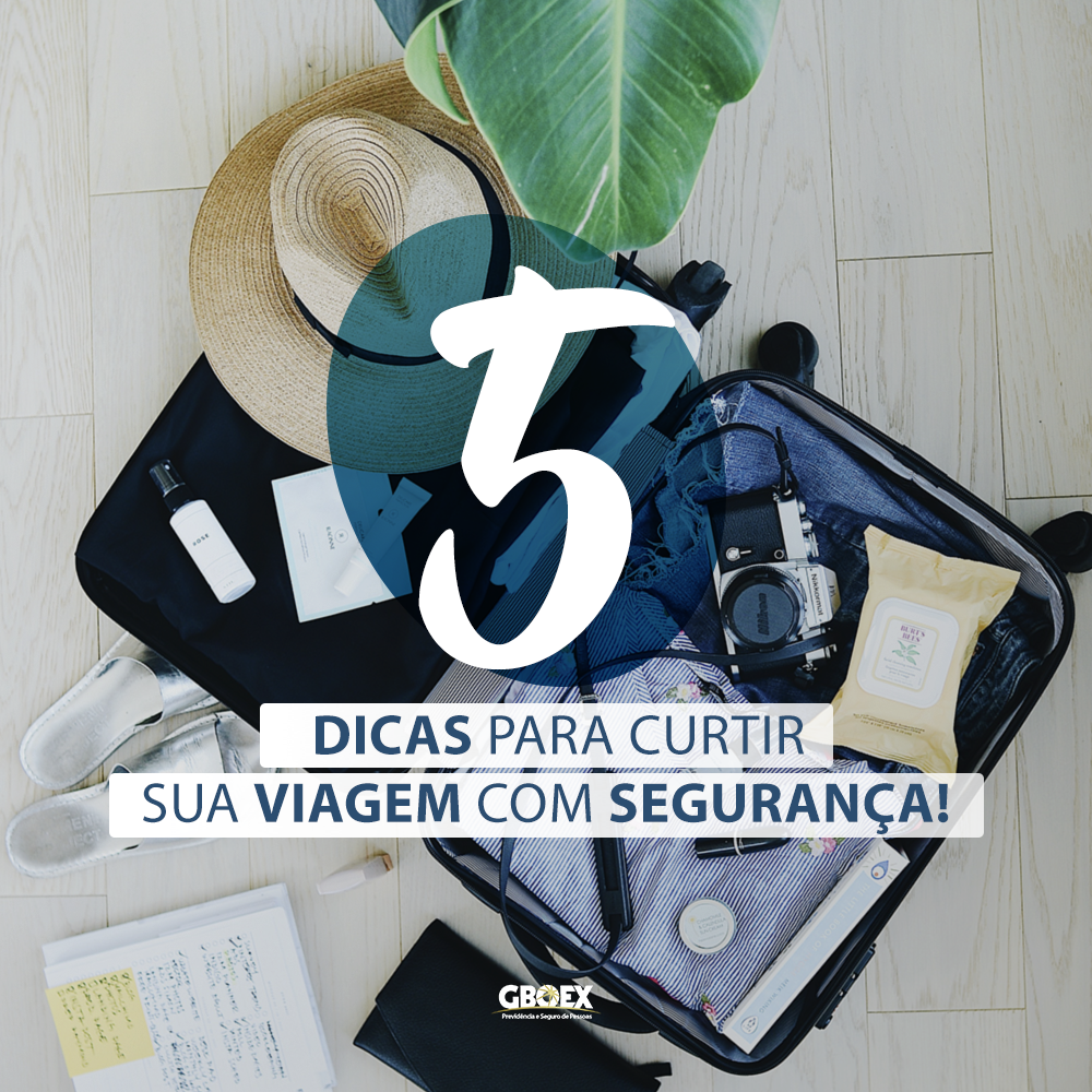 Cinco Dicas Para Curtir Sua Viagem Com Segurança - Notícias GBOEX ...